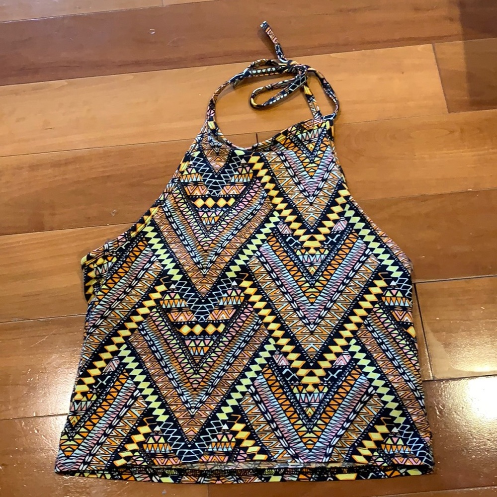 H&M divided halter